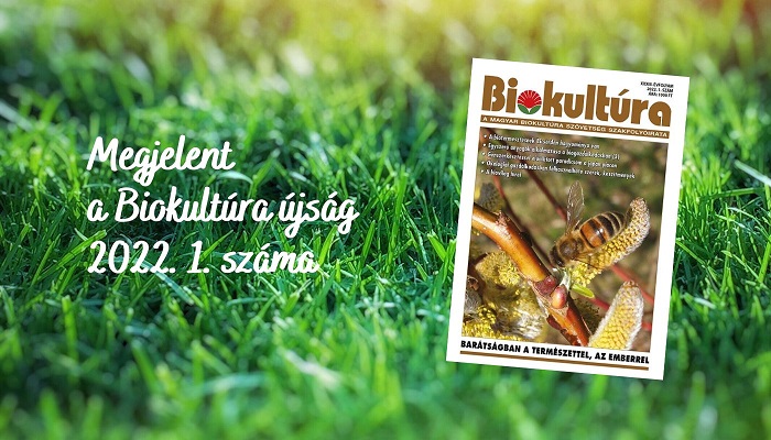 Megjelent a Biokultúra újság 2022. 1. száma