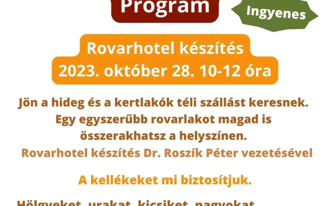 Biokultúra Ökopiac Közösségi Sátor program 2023. október 28. 10-12 óra
