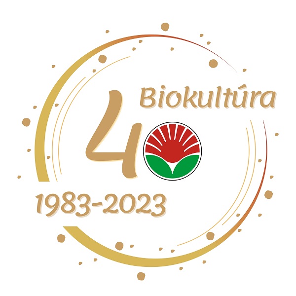 Biokultúra 40 jubileumi logó