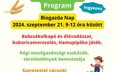 Biogazda nap az Ökopiacon 2024. szeptember 21-én