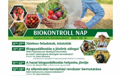 Biokontroll nap – 2024. szeptember 12. 11-17 óra között