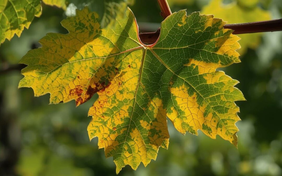 Szőlő aranyszínű sárgasága és a bioszőlészet