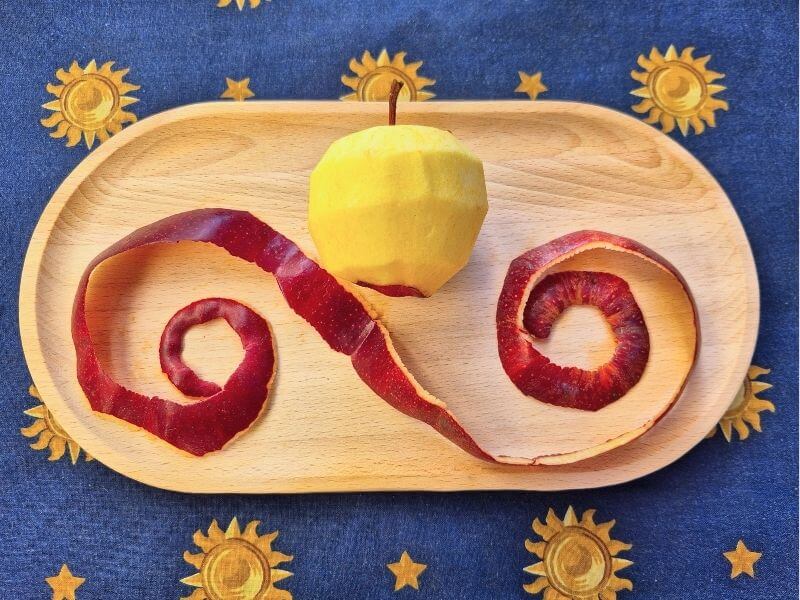 Az alma héjában van a vitamin