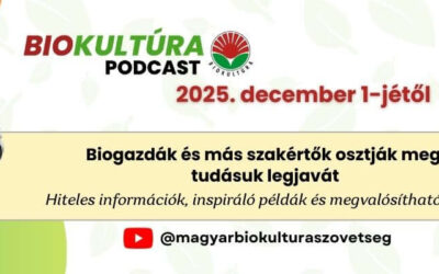 Biokultúra podcast 2025. december 1-jétől